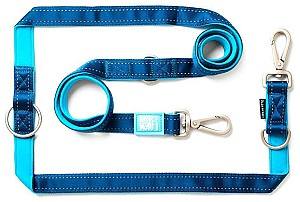 Шлейка для собак Max & Molly Multi-Functional Matrix Sky Blue L