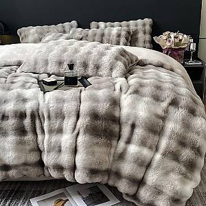 Albituri de pat Relaxe Home Puffed Dreams 200x230 cm Smoke