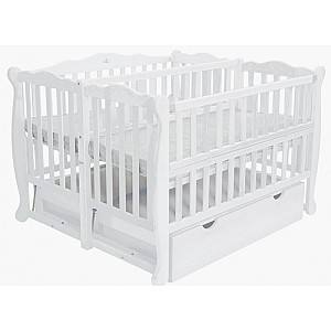 Patut copii Goydalka DUO (1B330-1) Alb