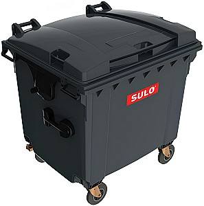 Контейнер для мусора Sulo MGB1100FD Black (2002290)