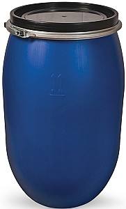 Пластиковая бочка SANITEC с кругом 180л 540x810