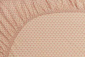 Cearsaf pentru pat PIP Studio Mi Vida 160x200 Light pink