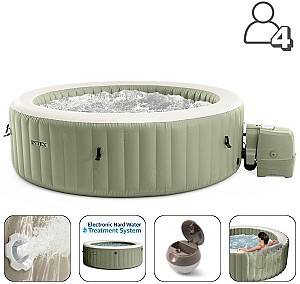 Piscina Intex Bubble Massage 196х71 cm Olive