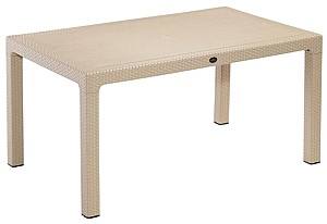 Masa de gradina Capissi Rattan 70x100 Cappuccino