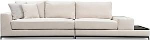 Canapea Trendy cu 4 locuri Linie Cu Masuta - Bej 102 x 84 x 320 cm