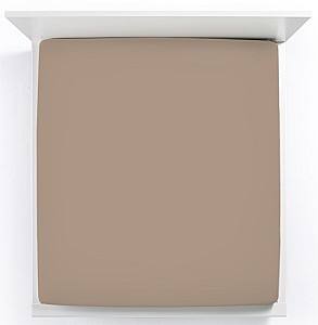 Cearsaf pentru pat Formesse Bella Gracia Nutmeg 140x190-160x220