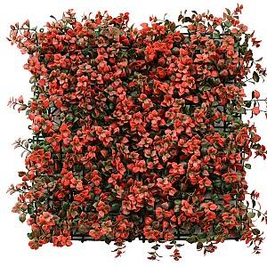 Декоративный забор Greentech Greenery Red 50x50 cm
