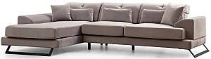 Canapea coltar Trendy Frido Stanga (Chl+3R) - Gri deschis