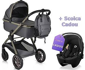 Коляска 2 в 1 Moni iClick Gray