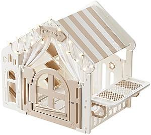 Игровой домик Moni PlayHouse White & Beige