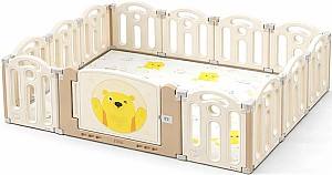 Манеж Moni TeddyLand Beige