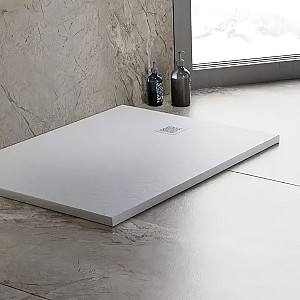 Поддон для душа New Trendy Mori White Rectangular 140x80x3 mm B-0431