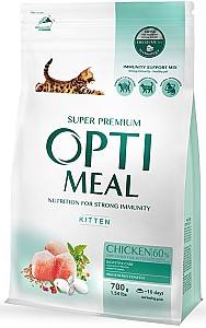 Сухой корм для кошек Optimeal Kitten Chicken 700г