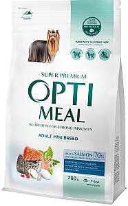 Сухой корм для собак Optimeal Adult Mini Salmon 700г
