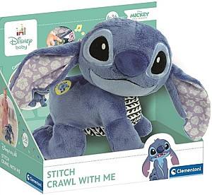 Мягкая игрушка Clementoni Crawl With Me Stitch (17537)