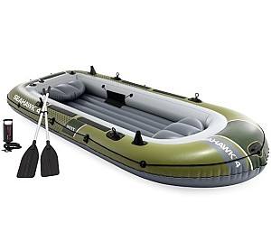 Лодка Intex Seahawk 4 (66334)