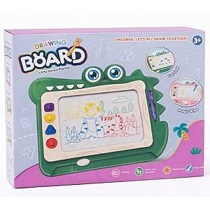 Tabla de scris pentru copii New World Dinosaur Blue 888