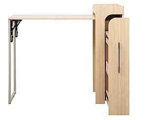 Masa de birou DP Dakar 122x44x108 cm Stejar M37/Grey