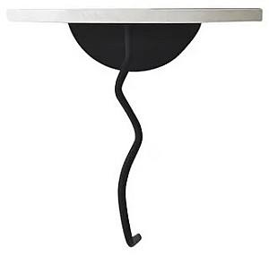 Raft de perete Trendy Leu Negru/Alb