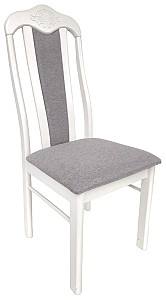 Scaun Kroll Flower Alb/14-Grey(Gri)