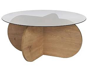 Masuta de cafea, reviste Trendy Aeris Sapphire Oak/Fum
