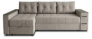 Угловой диван Aurora Nicoli 255x150 см Favorite Light Taupe