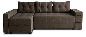 Canapea coltar Aurus Nicoli 255x150 cm Great Chocolate