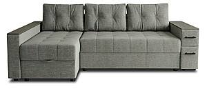 Canapea coltar Aurus Nicoli 255x150 cm Great Grey