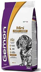 Hrana uscata pentru caini Gemon Dry Dog Mini Puppy & Junior Chicken/Rice