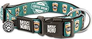 Ошейник для собак Max & Molly Smart ID Coffee Break L