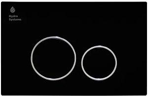Buton de scurgere Hydro-S 005D Black Matt/Chrome
