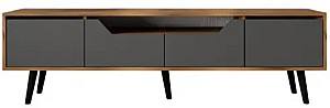 Comoda Trendy Roma 180 Walnut/Anthracite