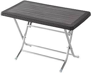 Стол садовый Sonmez Zeugma Rattan 70x120 Коричневый