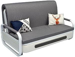 Диван Evelin Sofa 150 Белый / Серый