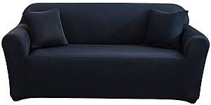 Husa pentru canapele Relaxe Home Solid Sofa Cover 1 loc (90-140 cm) Albastru închis