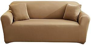 Husa pentru canapele Relaxe Home Solid Sofa Cover 2 locuri (145-185 cm) Bej