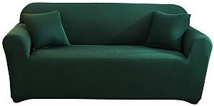 Husa pentru canapele Relaxe Home Solid Sofa Cover 2 locuri (145-185 cm) Verde