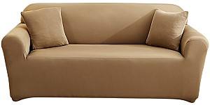 Husa pentru canapele Relaxe Home Solid Sofa Cover 3 locuri (190-230 cm) Bej