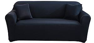 Husa pentru canapele Relaxe Home Solid Sofa Cover 3 locuri (190-230 cm) Albastru închis