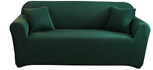 Husa pentru canapele Relaxe Home Solid Sofa Cover 3 locuri (190-230 cm) Verde
