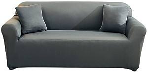 Husa pentru canapele Relaxe Home Solid Sofa Cover 4 locuri (235-300 cm) Gri