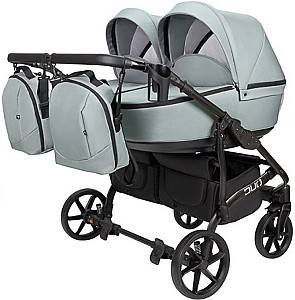 Carucior pentru gemeni Angelina Tvigo-Duo Blue Smoke