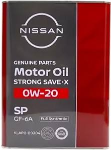 Ulei motor JAYTEC JT-NISSAN SP STRONG SAVE X 0W20 (4L)