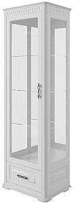 Dulap cu vitrina ML Mobila Marseli 2 Nr.12 Alb / Stejar Polar
