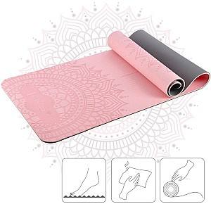 Covoras pentru fitness HMS YM10 Pink