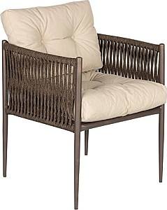 Scaun terasa Papatya Evans Brown / Beige