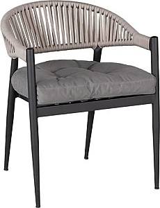 Scaun terasa Papatya Corner Anthracite / Beige / Grey