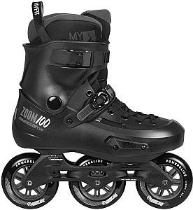 Роликовые коньки Powerslide Zoom Pro 100 Black Size 43-44