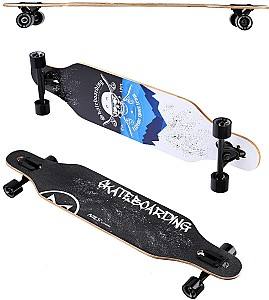Skateboard NILS EXTREME Skull Wood (LG-SK-W)