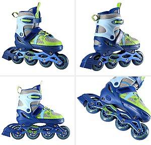 Role copii NILS EXTREME Blue/Green 39-42 (NJ1828A)